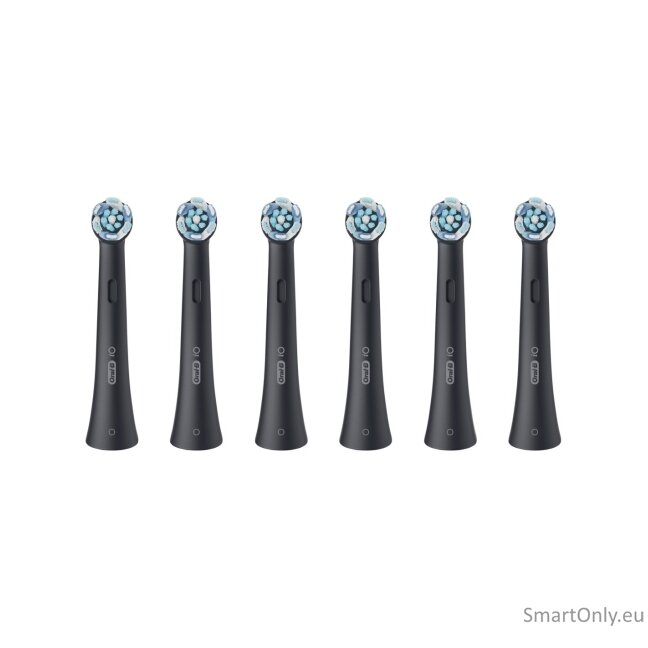 Oral-B Replaceable toothbrush heads | iO UltimateClean | Heads | For adults | Number of brush heads included 6 | Black 1