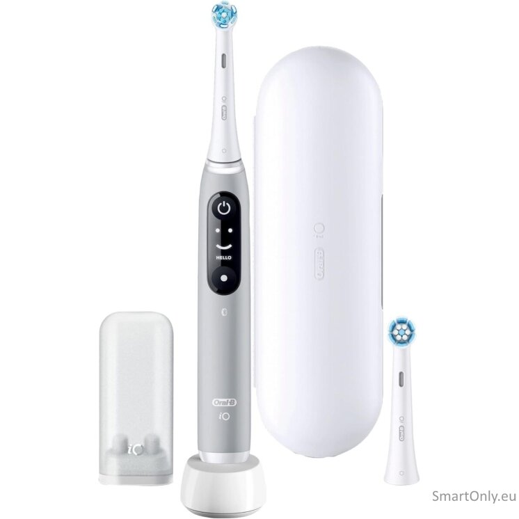 Oral-B Electric Toothbrush | iO6s | Rechargeable | For adults | Number of brush heads included 1 | Number of teeth brushing modes 5 | Grey Opal 1