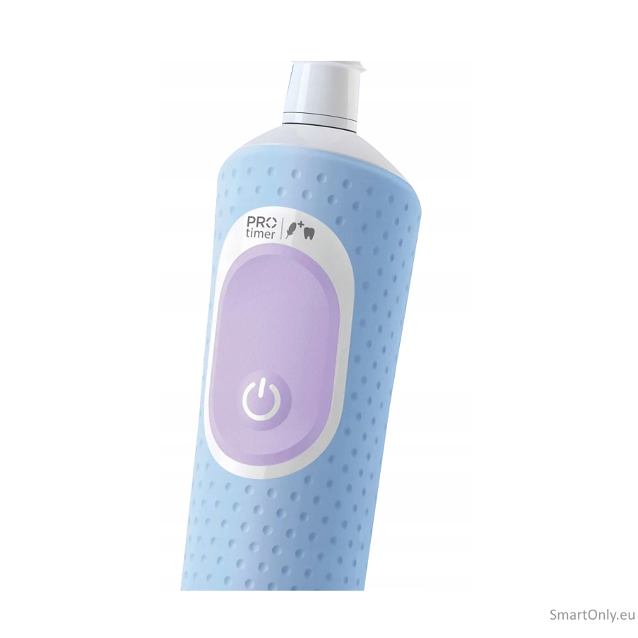 Oral-B | Electric Toothbrush | Vitality PRO Kids Frozen | Rechargeable | For kids | Number of brush heads included 1 | Number of teeth brushing modes 2 | Blue 1