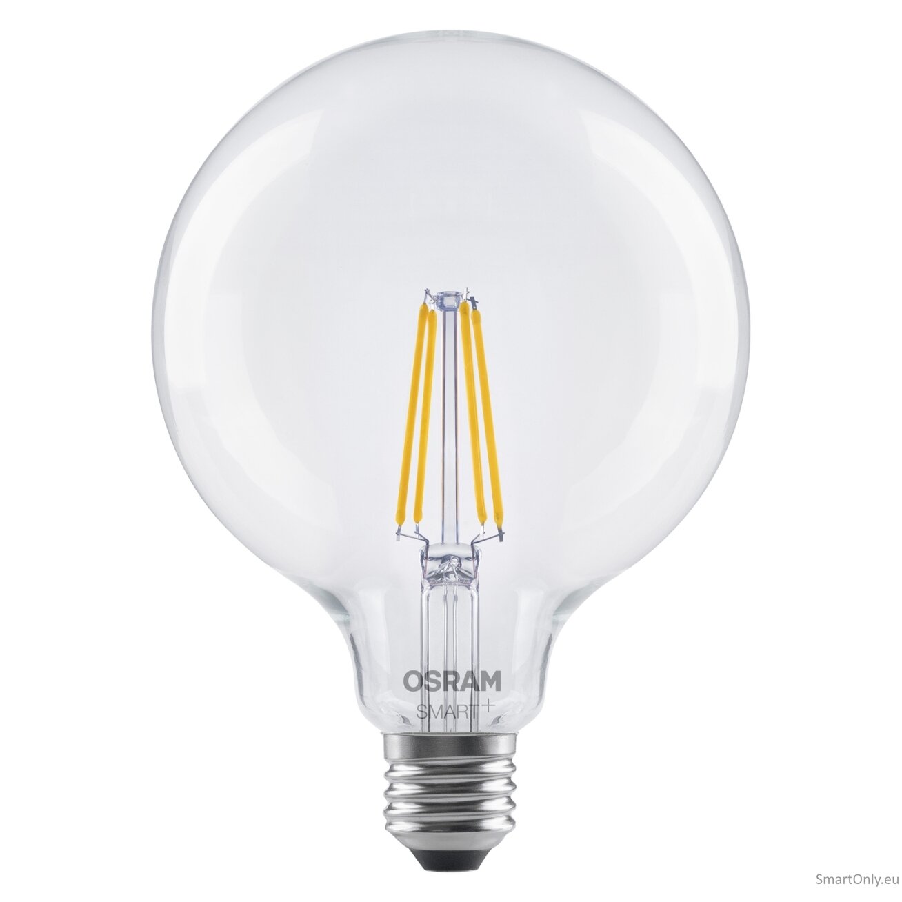 Osram SMART+ MATTER Filament Dimmable Classic Globe 827 | E27 | 6 W | Warm White | Wi-Fi 3 Osram SMART+ MATTER Filament Dimmable Classic Globe 827 | E27 | 6 W | Warm White | Wi-Fi 3