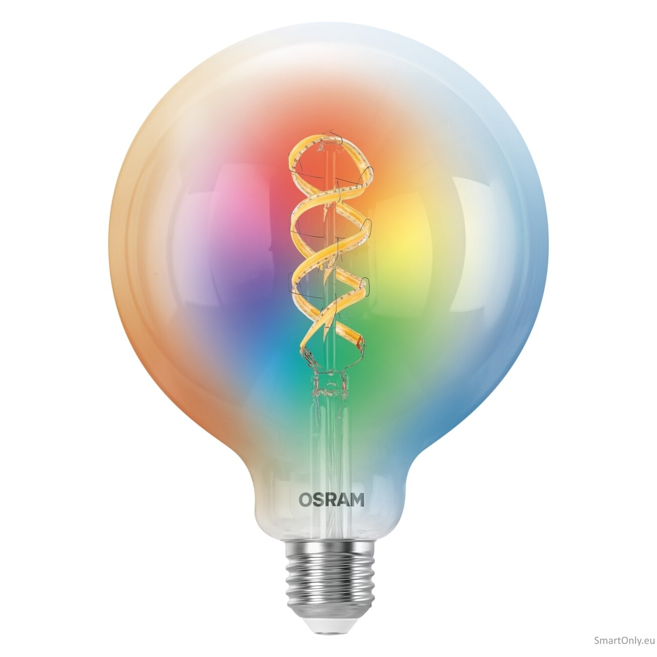 Osram SMART+ MATTER Filament Multicolor Classic Globe 125 40 | E27 | 4.8 W | RGBW | Wi-Fi 3 Osram SMART+ MATTER Filament Multicolor Classic Globe 125 40 | E27 | 4.8 W | RGBW | Wi-Fi 3