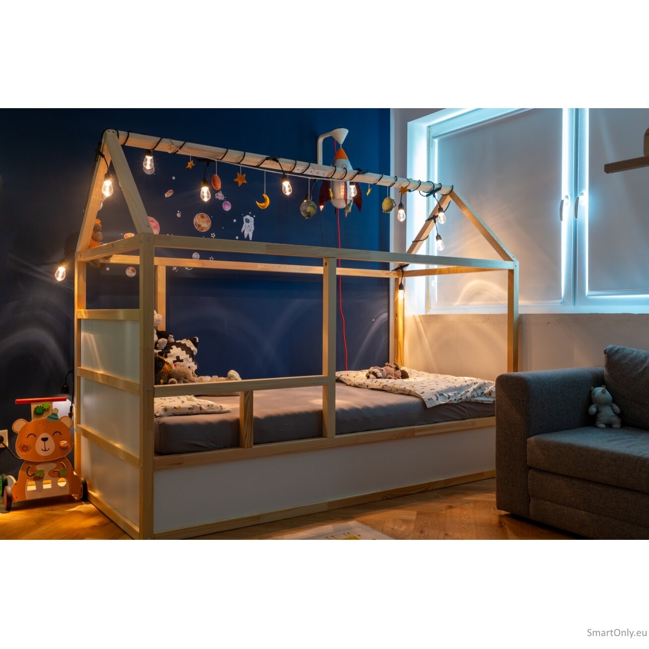 Osram SMART+ Outdoor String Light IP44 RGBW | 4.50 W | Warm White, RGB | Wi-Fi 7