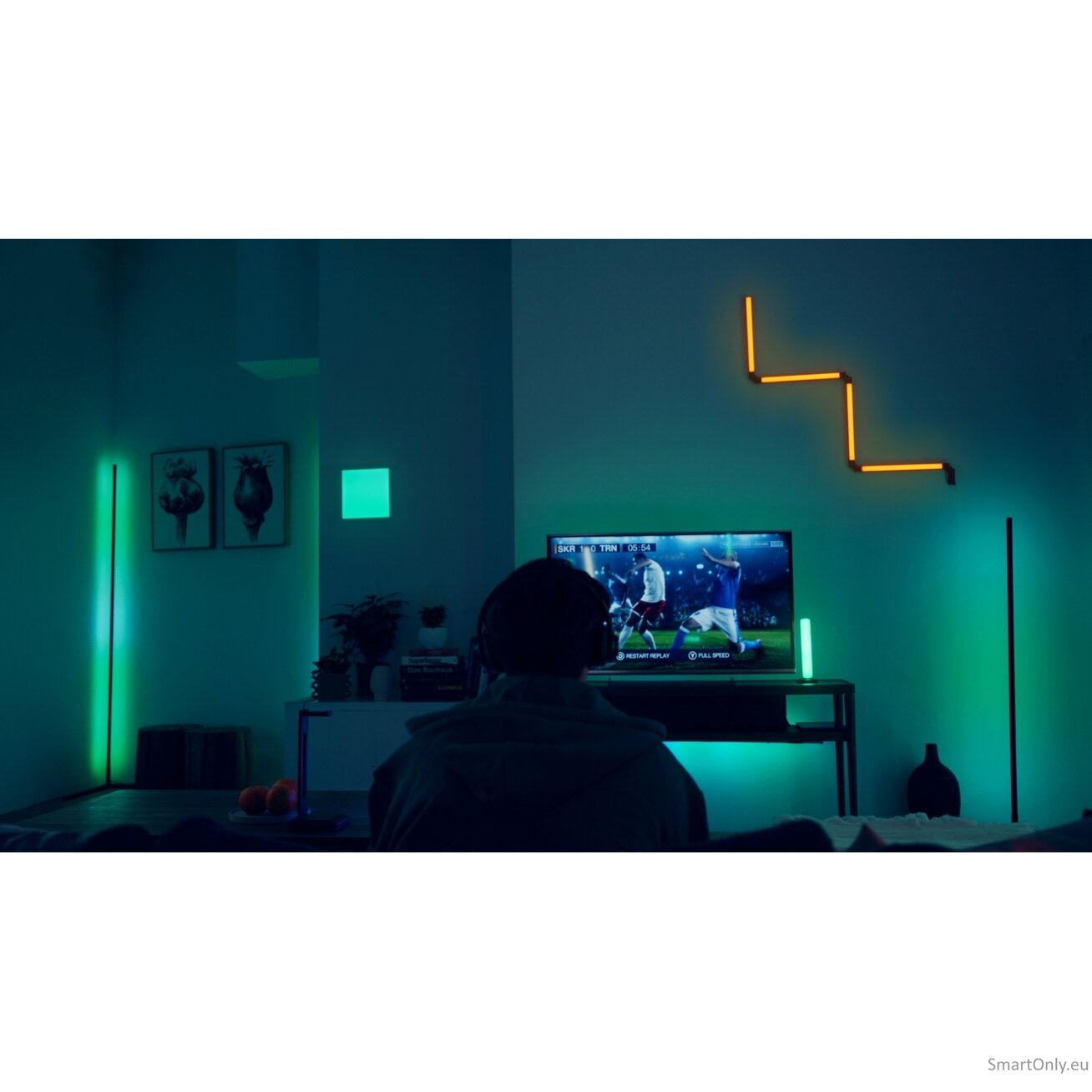 Osram SMART+ WIFI PLANON MAGIC PANEL 300x300mm RGB+TW Dimmable IR RC White | 14 W | RGBTW | Wi-Fi 7