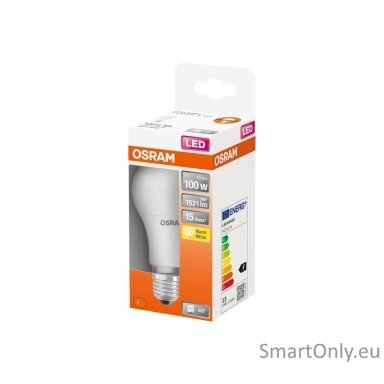 Osram Parathom Classic LED 100 non-dim 13W/827 E27 bulb