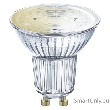 Osram SMART+ MATTER Dimmable Spot PAR16 50 45° Single Pack | GU10 | 4.7 W | Warm White | Wi-Fi Osram SMART+ MATTER Dimmable Spot PAR16 50 45° Single Pack | GU10 | 4.7 W | Warm White | Wi-Fi