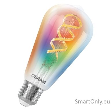 Osram SMART+ MATTER Filament Multicolor Classic Edison 40 | E27 | 4.8 W | RGBW | Wi-Fi Osram SMART+ MATTER Filament Multicolor Classic Edison 40 | E27 | 4.8 W | RGBW | Wi-Fi