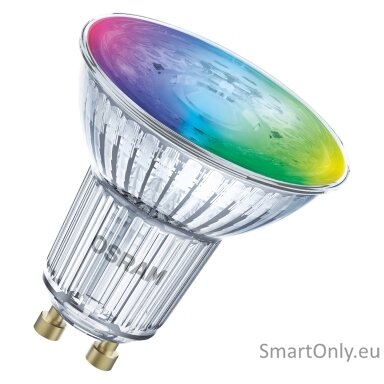 Osram SMART+ MATTER Multicolor Spot PAR16 50 45° | GU10 | 4.7 W | RGBW | Wi-Fi Osram SMART+ MATTER Multicolor Spot PAR16 50 45° | GU10 | 4.7 W | RGBW | Wi-Fi