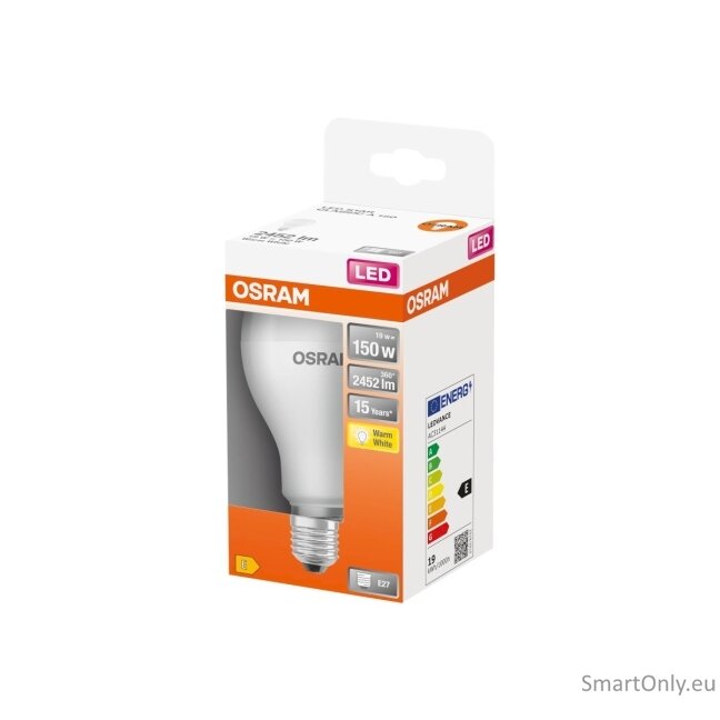 Osram Parathom Classic LED 150 non-dim 19W/827 E27 bulb 3 Osram Parathom Classic LED 150 non-dim 19W/827 E27 bulb 3
