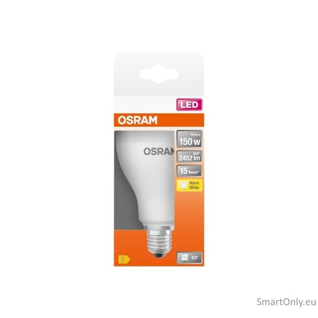 Osram Parathom Classic LED 150 non-dim 19W/827 E27 bulb 4 Osram Parathom Classic LED 150 non-dim 19W/827 E27 bulb 4