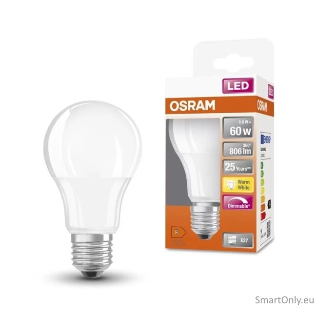 Osram Parathom Classic LED 60 dimmable 8,8W/827 E27 bulb 3