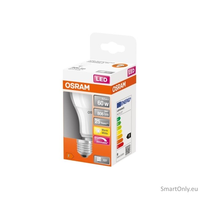 Osram Parathom Classic LED 60 dimmable 8,8W/827 E27 bulb 4