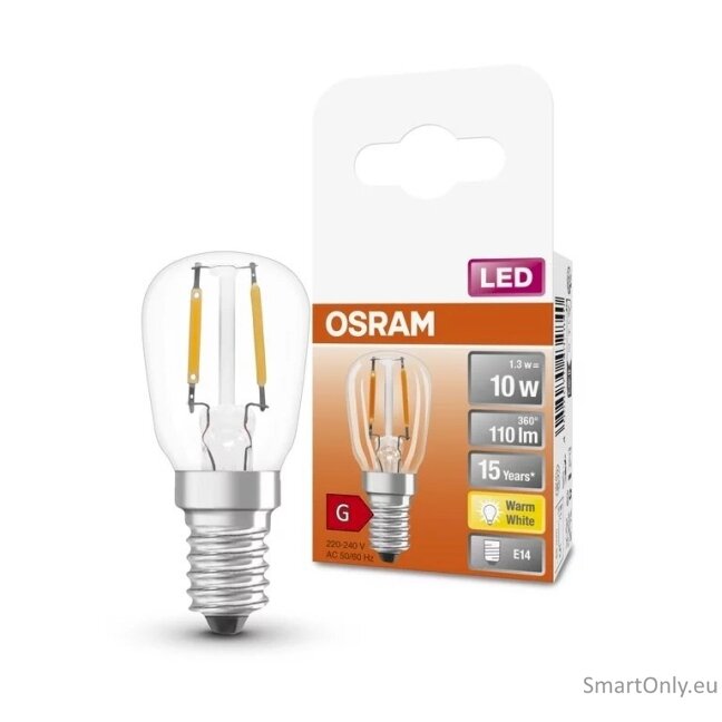 Osram Parathom Special Filament LED T26 FIL 10 non-dim 2,2W/827 E14 bulb 2 Osram Parathom Special Filament LED T26 FIL 10 non-dim 2,2W/827 E14 bulb 2
