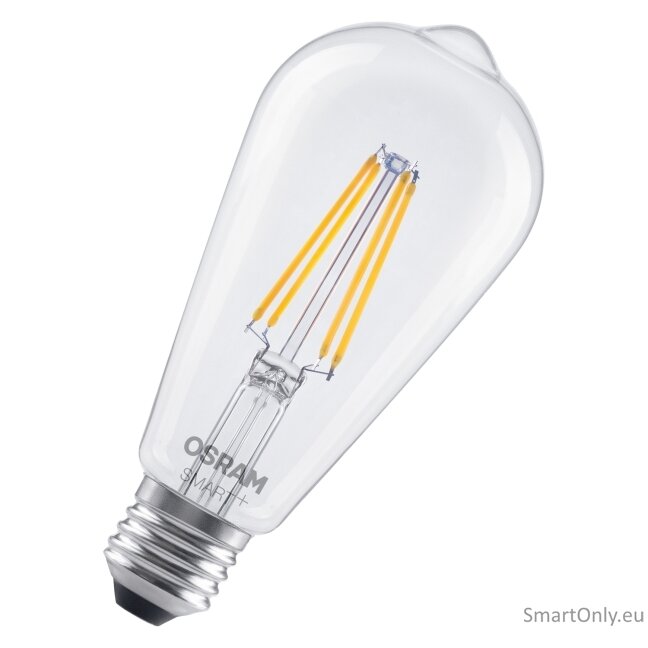 Osram SMART+ MATTER Dimmable Classic Edison 60 827 E27 | E27 | 6 W | Warm White | Wi-Fi 1 Osram SMART+ MATTER Dimmable Classic Edison 60 827 E27 | E27 | 6 W | Warm White | Wi-Fi 1