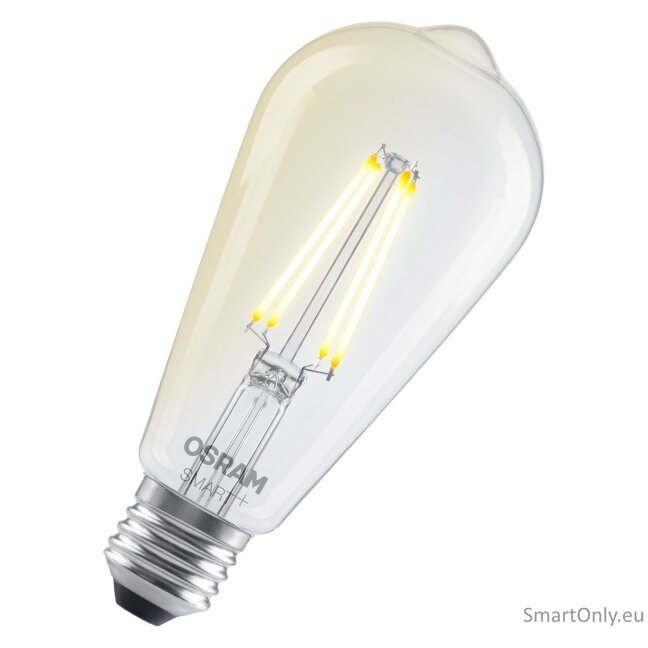 Osram SMART+ MATTER Dimmable Classic Edison 60 827 E27 | E27 | 6 W | Warm White | Wi-Fi 2