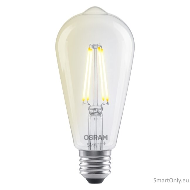 Osram SMART+ MATTER Dimmable Classic Edison 60 827 E27 | E27 | 6 W | Warm White | Wi-Fi 4