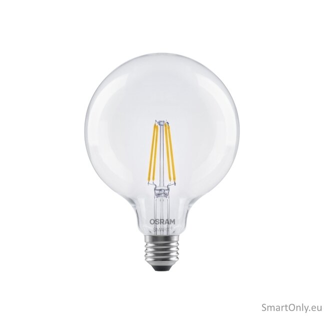 Osram SMART+ MATTER Filament Dimmable Classic Globe 827 | E27 | 6 W | Warm White | Wi-Fi 5 Osram SMART+ MATTER Filament Dimmable Classic Globe 827 | E27 | 6 W | Warm White | Wi-Fi 5
