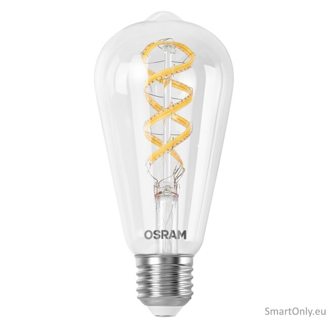 Osram SMART+ MATTER Filament Multicolor Classic Edison 40 | E27 | 4.8 W | RGBW | Wi-Fi 2 Osram SMART+ MATTER Filament Multicolor Classic Edison 40 | E27 | 4.8 W | RGBW | Wi-Fi 2