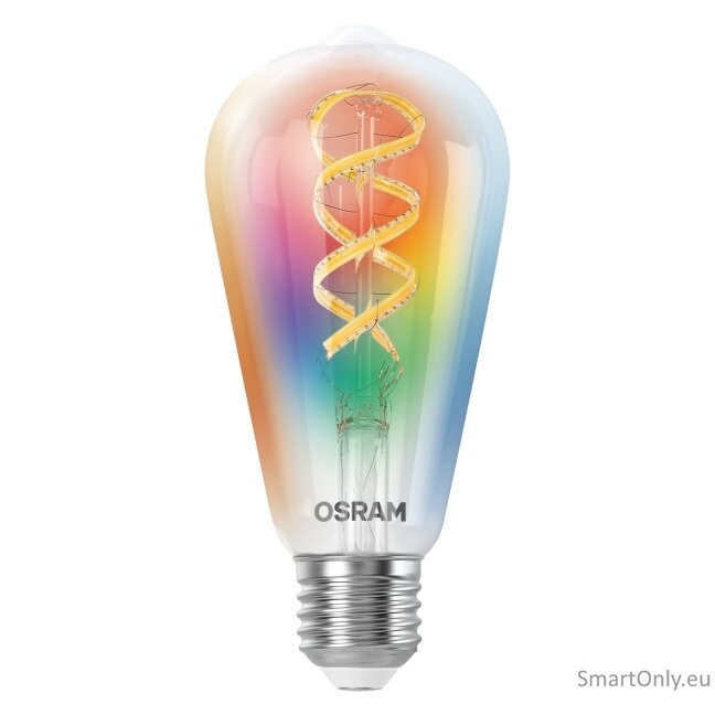 Osram SMART+ MATTER Filament Multicolor Classic Edison 40 | E27 | 4.8 W | RGBW | Wi-Fi 3