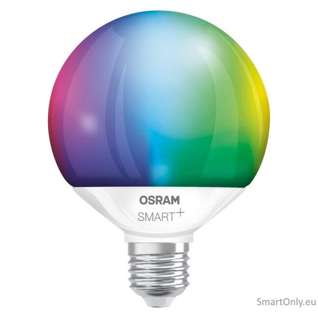 Osram SMART+ MATTER Multicolor Classic Globe 95 100 | E27 | 14 W | RGBW | Wi-Fi 3