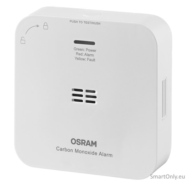 Osram SMART+ WIFI CO Detector | White Osram SMART+ WIFI CO Detector | White