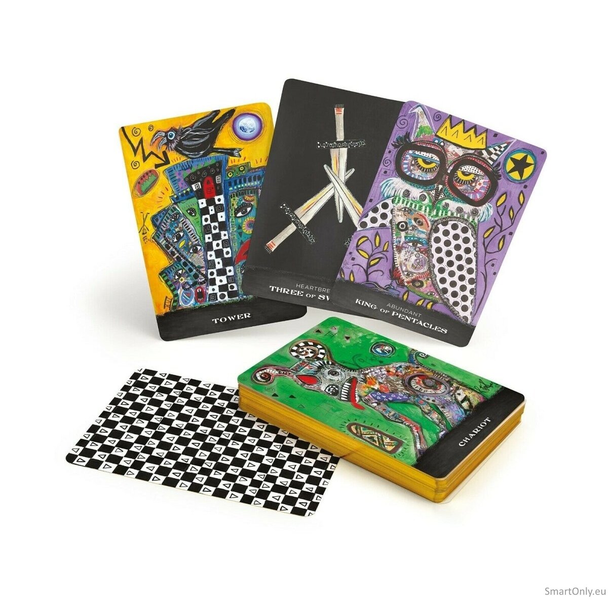 Outsider Art Tarot kortos Schiffer Publishing 1