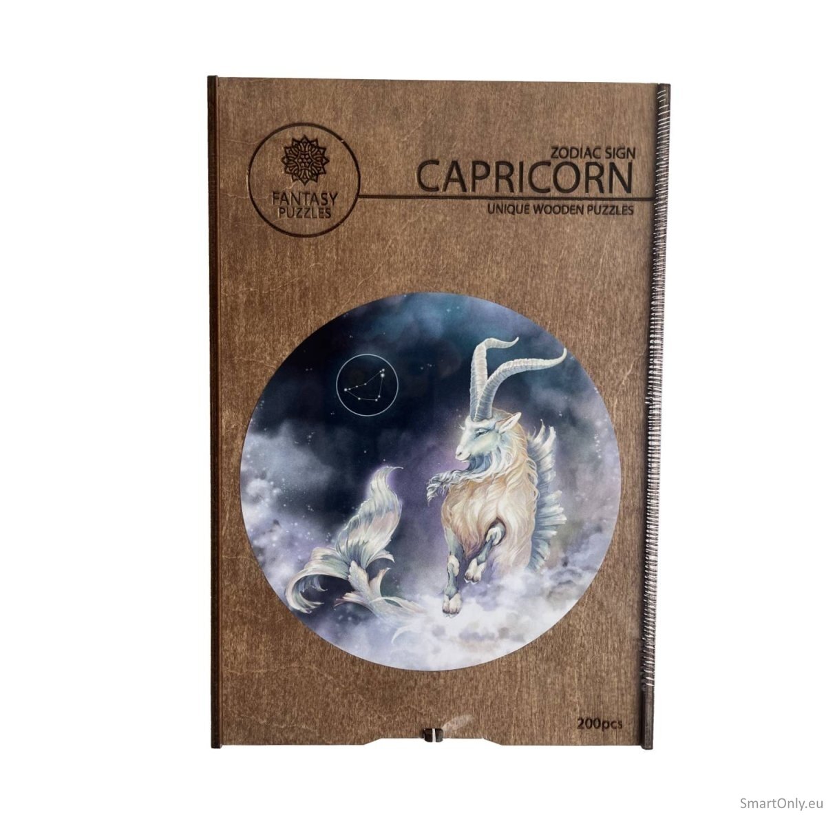 Ožiaragis (Zodiakai) Dėlionė Iš Medžio (200 detalių) Fantasy Puzzles 5 Ožiaragis (Zodiakai) Dėlionė Iš Medžio (200 detalių) Fantasy Puzzles 5