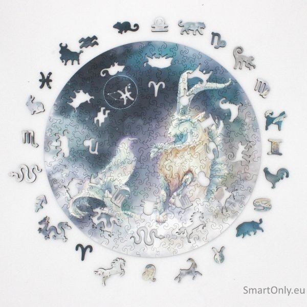 Ožiaragis (Zodiakai) Dėlionė Iš Medžio (200 detalių) Fantasy Puzzles 2 Ožiaragis (Zodiakai) Dėlionė Iš Medžio (200 detalių) Fantasy Puzzles 2