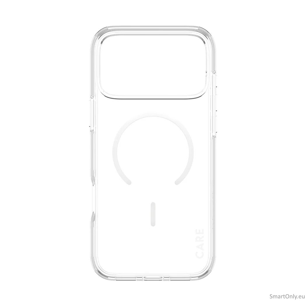 PanzerGlass Flagship Case | Back cover | Apple | iPhone 17 Pro Max | Recycled plastic | Transparent | Urban Explorer w. White MagSafe 1