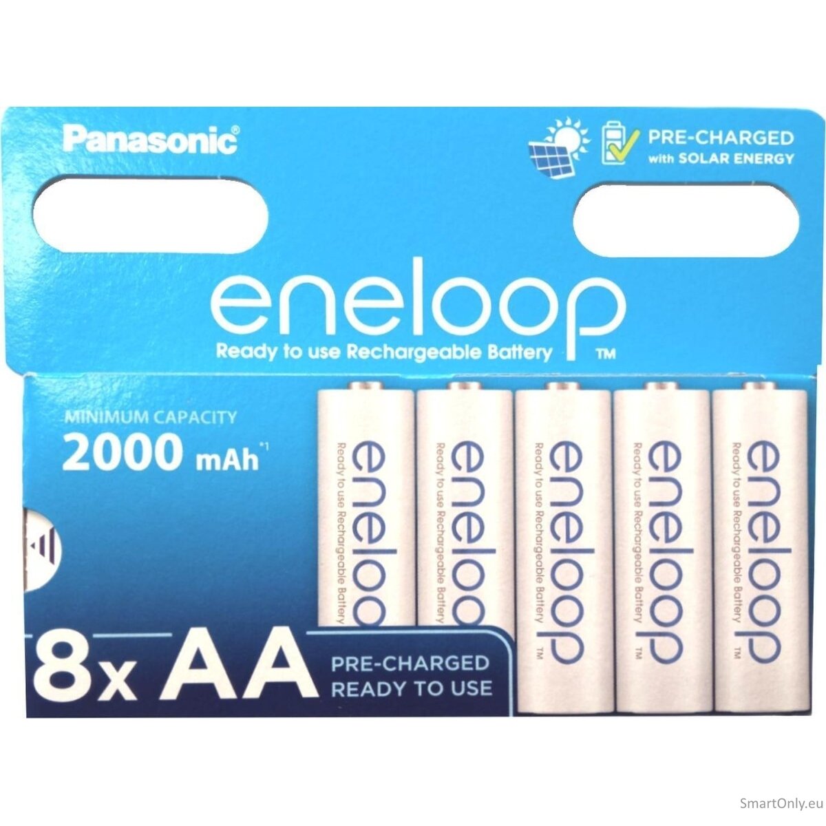 Panasonic Eneloop AA 2000mAh įkraunamos baterijos 8 vnt. Panasonic Eneloop AA 2000mAh įkraunamos baterijos 8 vnt.