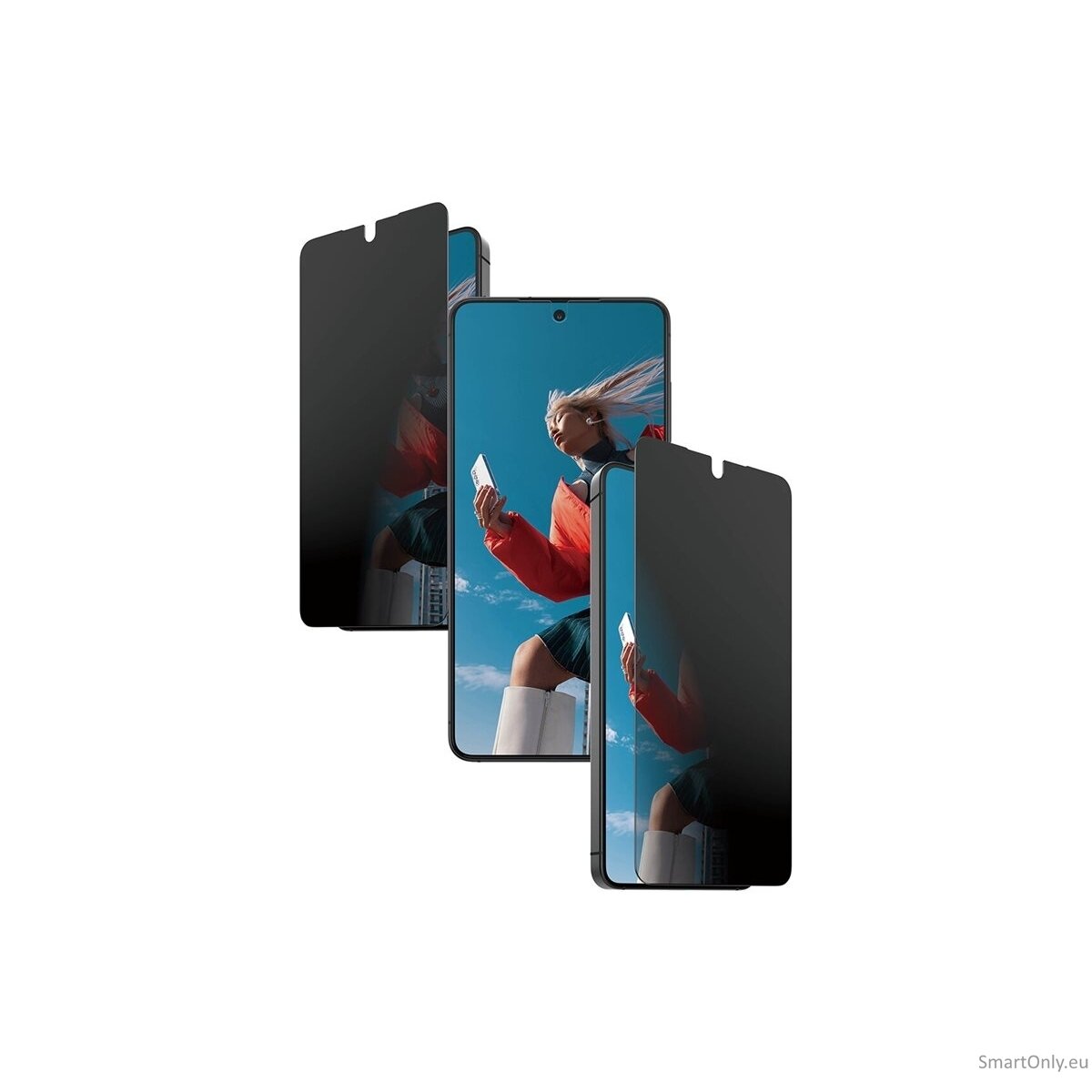 PanzerGlass 2-Way Privacy Screen Protector Samsung New Galaxy S26 | Ultra-Wide Fit w. EasyAligner | PanzerGlass 3