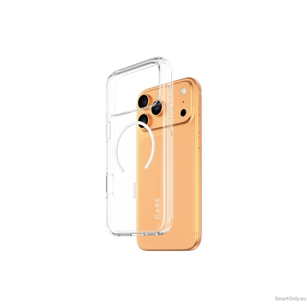 PanzerGlass Flagship Case | Back cover | Apple | iPhone 17 Pro Max | Recycled plastic | Transparent | Urban Explorer w. White MagSafe 4 PanzerGlass Flagship Case | Back cover | Apple | iPhone 17 Pro Max | Recycled plastic | Transparent | Urban Explorer w. White MagSafe 4