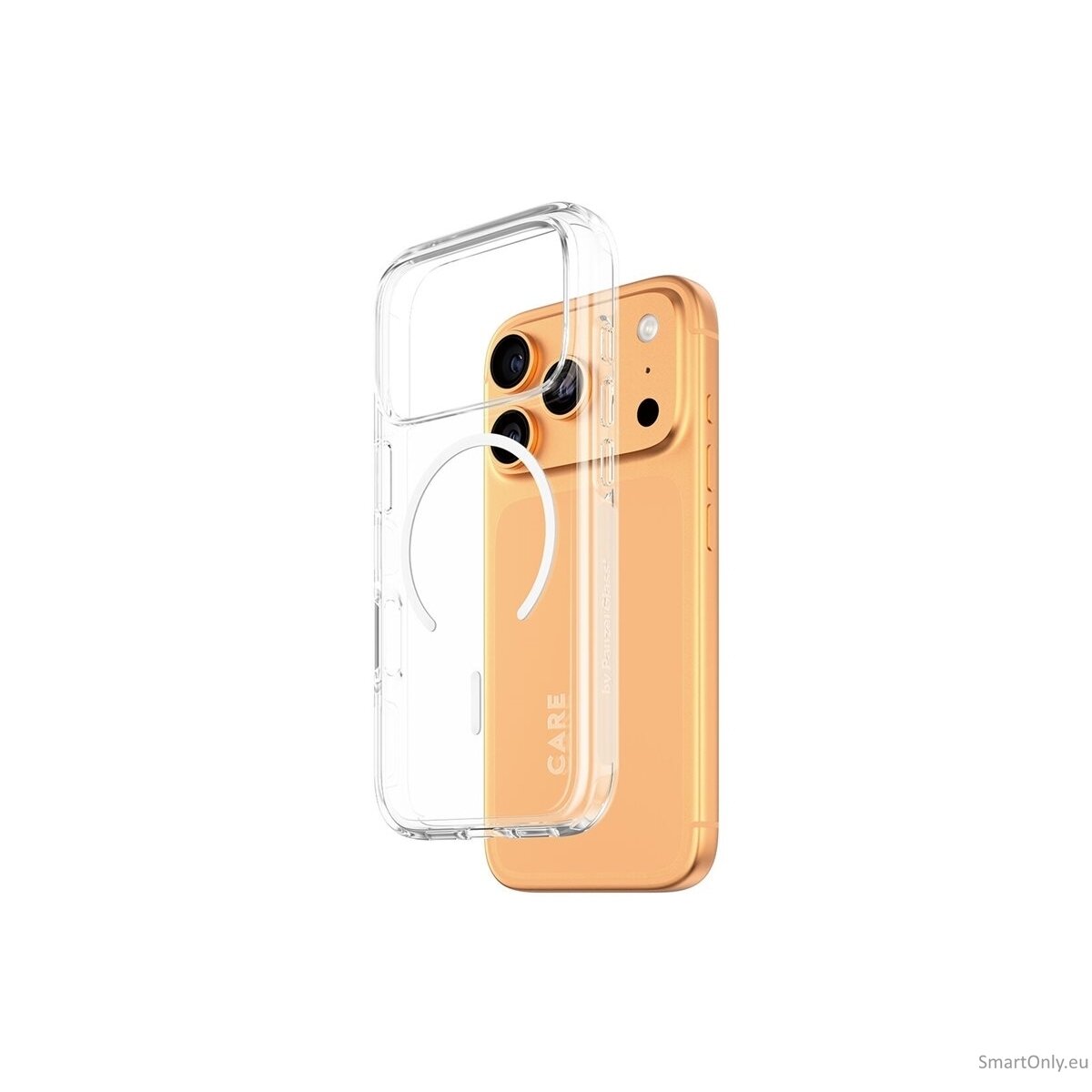 PanzerGlass Flagship Case | Back cover | Apple | iPhone 17 Pro | Recycled plastic | Transparent | Urban Explorer w. White MagSafe 4 PanzerGlass Flagship Case | Back cover | Apple | iPhone 17 Pro | Recycled plastic | Transparent | Urban Explorer w. White MagSafe 4