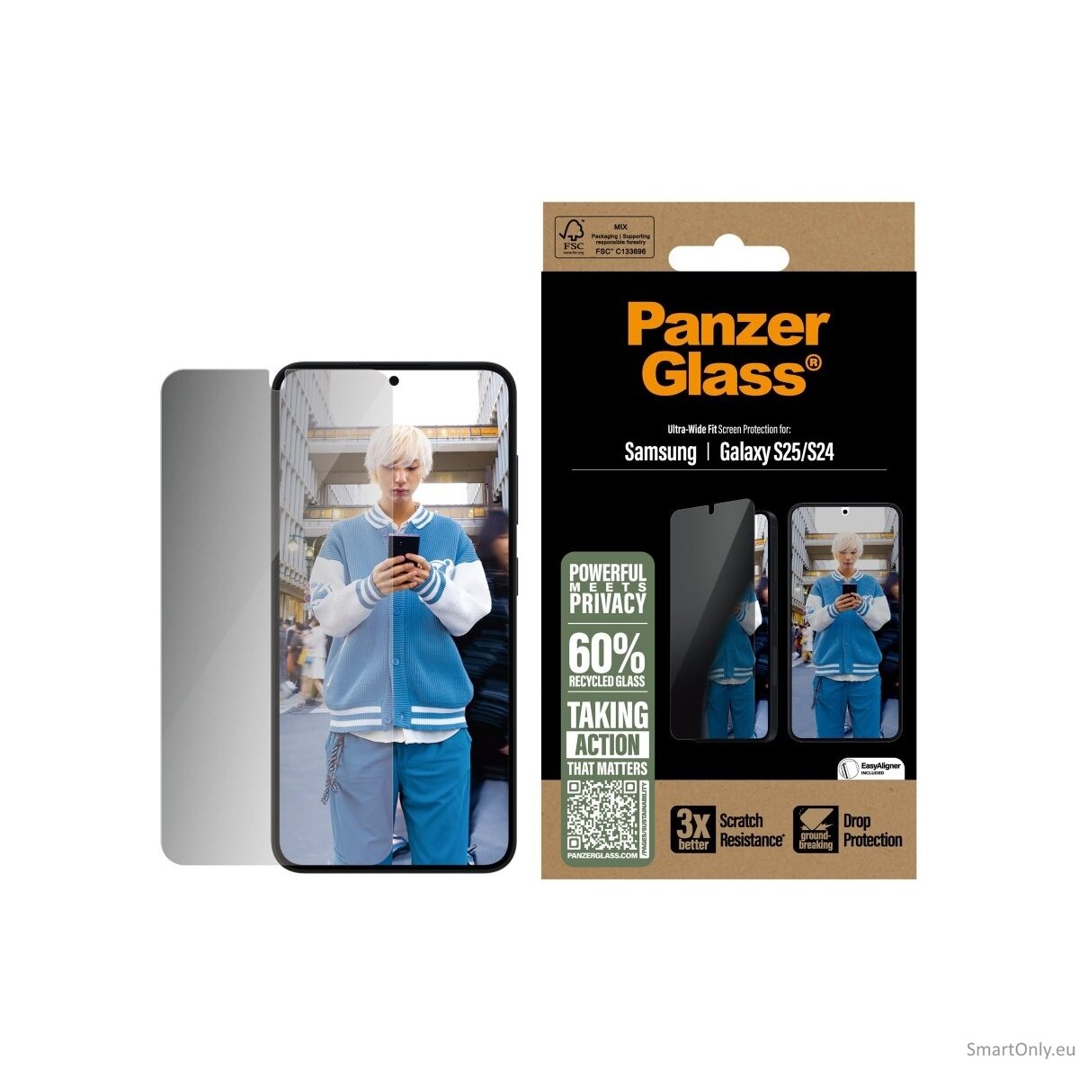PanzerGlass Privacy Screen Protector Samsung Galaxy S25 | Ultra-Wide Fit | PanzerGlass 2 PanzerGlass Privacy Screen Protector Samsung Galaxy S25 | Ultra-Wide Fit | PanzerGlass 2