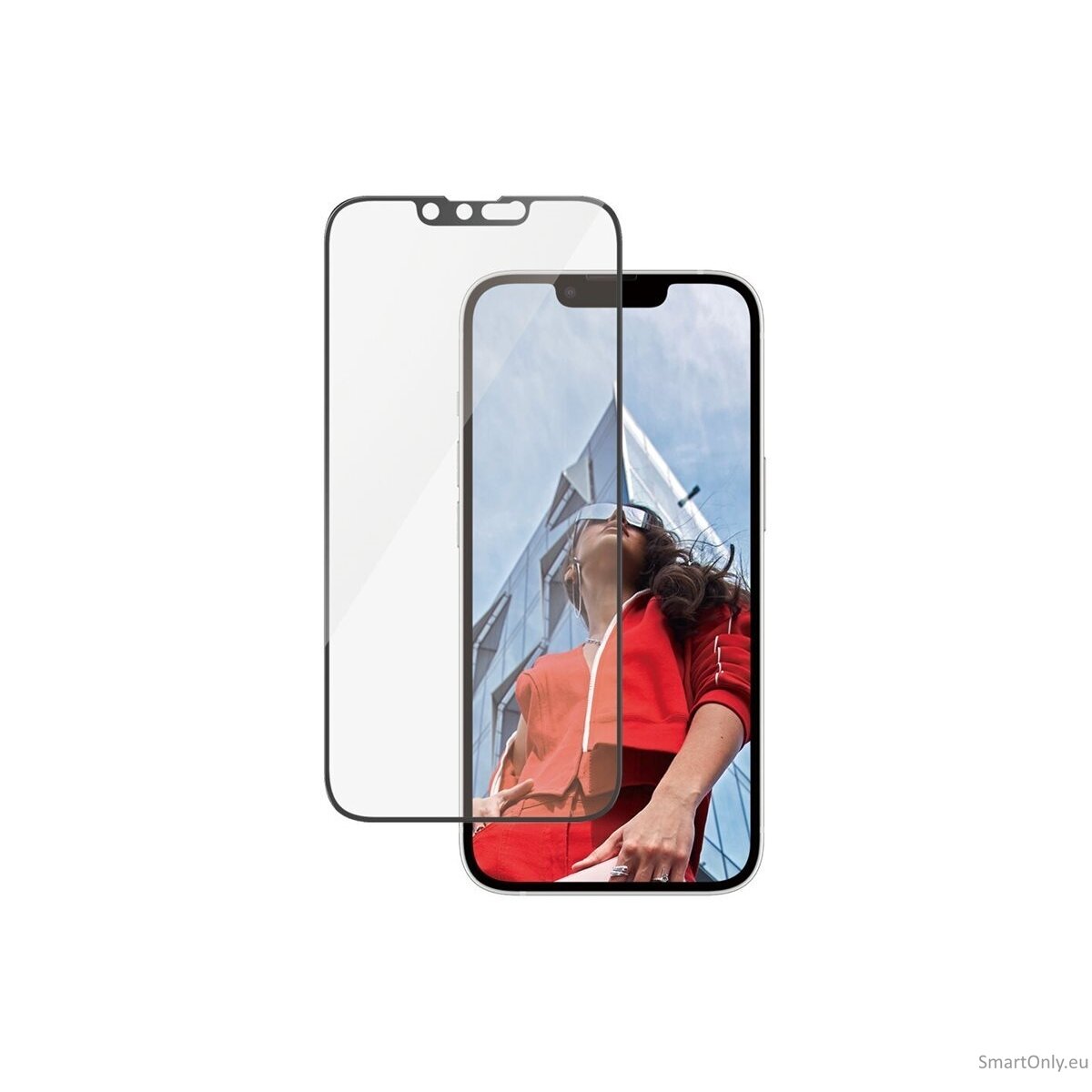 PanzerGlass Screen protector | Apple | iPhone 13/iPhone 13 Pro/iPhone 14/iPhone 16e | Glass | Transparent | Ultra-Wide Fit W. Aligner