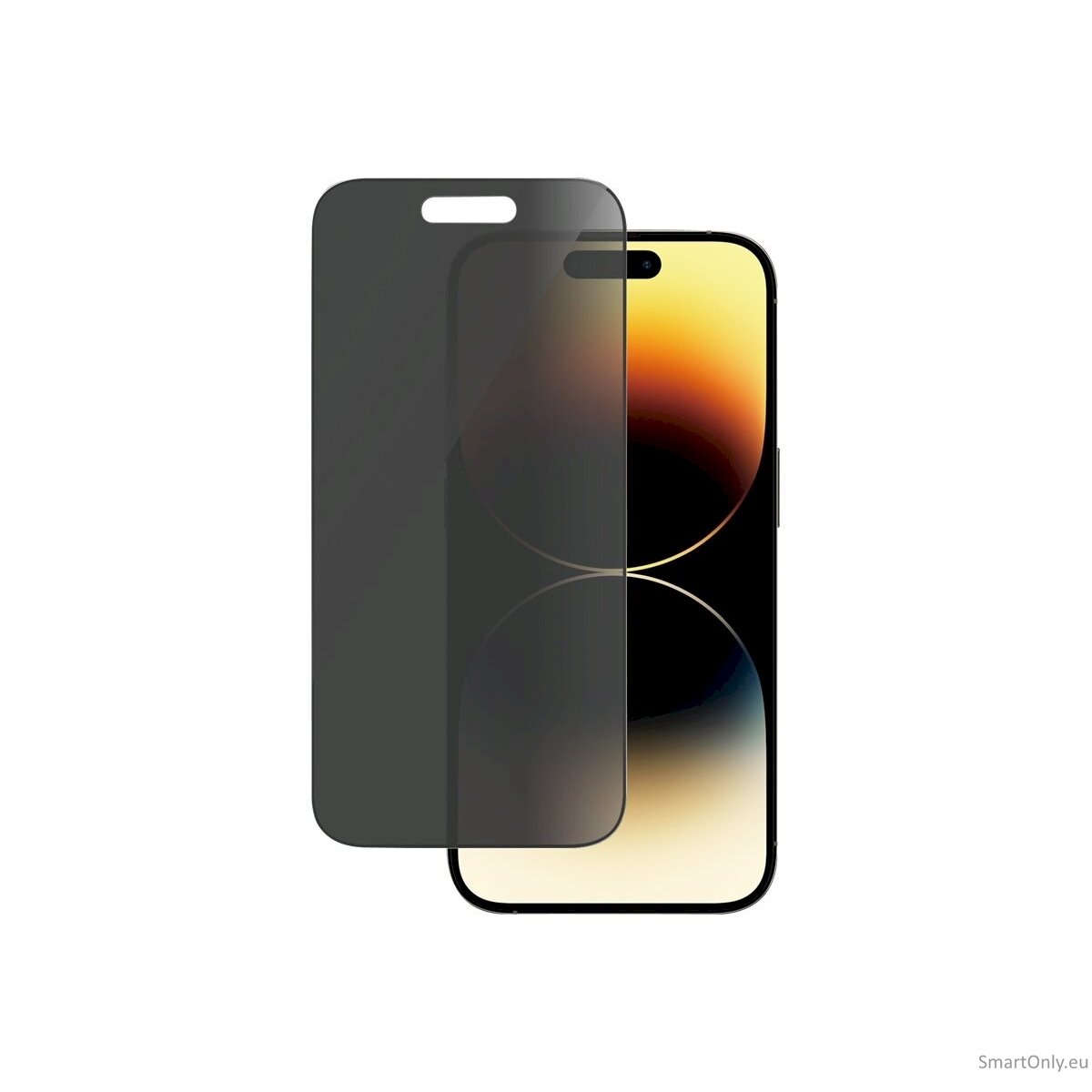 PanzerGlass Screen protector, Apple, iPhone 14 Pro, Glass, Black, Privacy 6