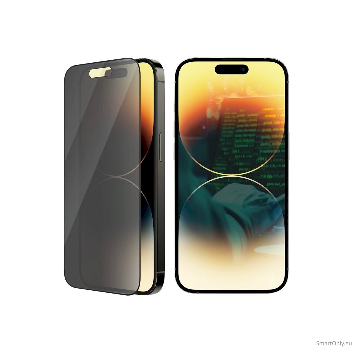 PanzerGlass Screen protector, Apple, iPhone 14 Pro, Glass, Black, Privacy 9 PanzerGlass Screen protector, Apple, iPhone 14 Pro, Glass, Black, Privacy 9