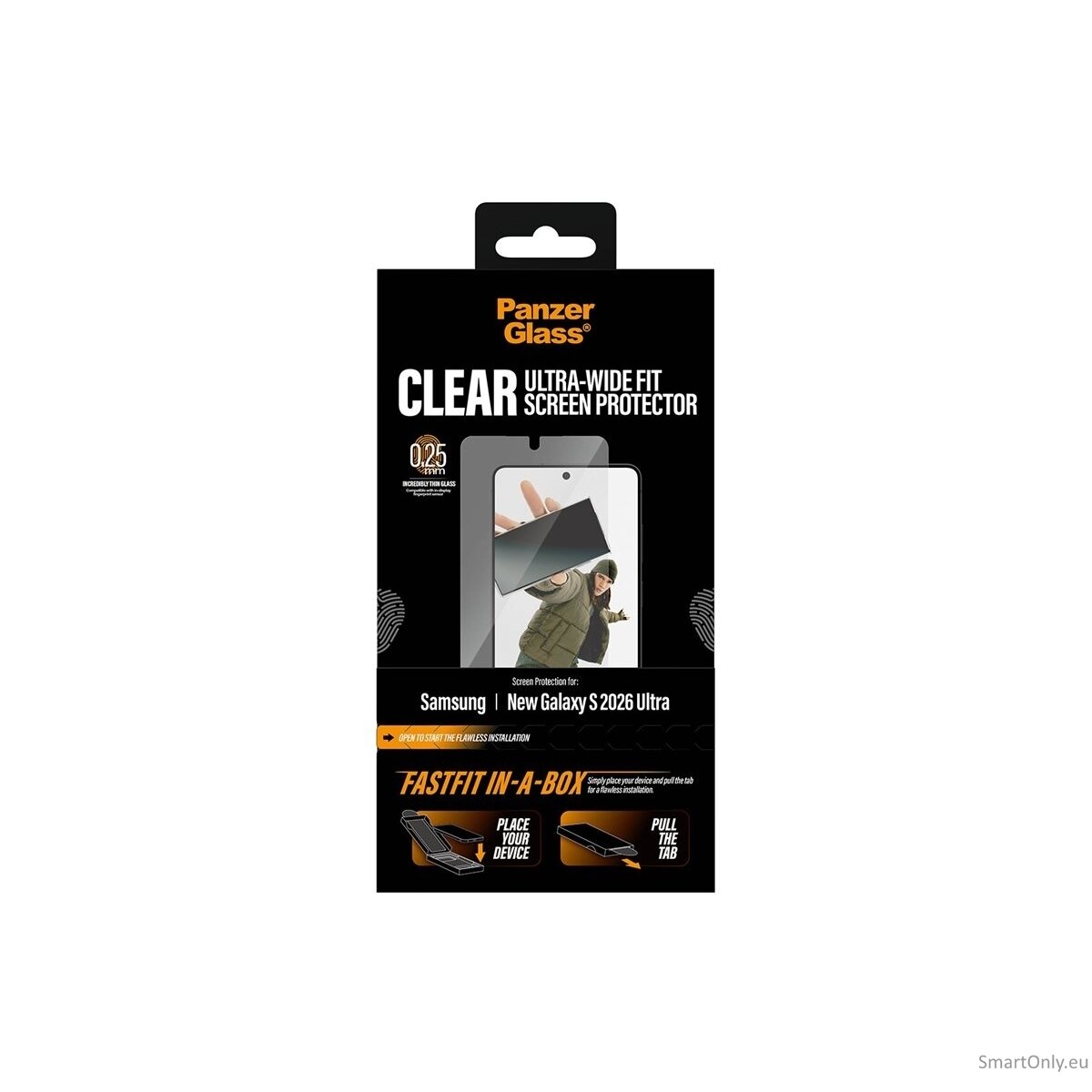 PanzerGlass Screen Protector Samsung New Galaxy S26 Ultra | Ultra-Wide Fit w. FASTFIT IN-A-BOX | PanzerGlass 5 PanzerGlass Screen Protector Samsung New Galaxy S26 Ultra | Ultra-Wide Fit w. FASTFIT IN-A-BOX | PanzerGlass 5