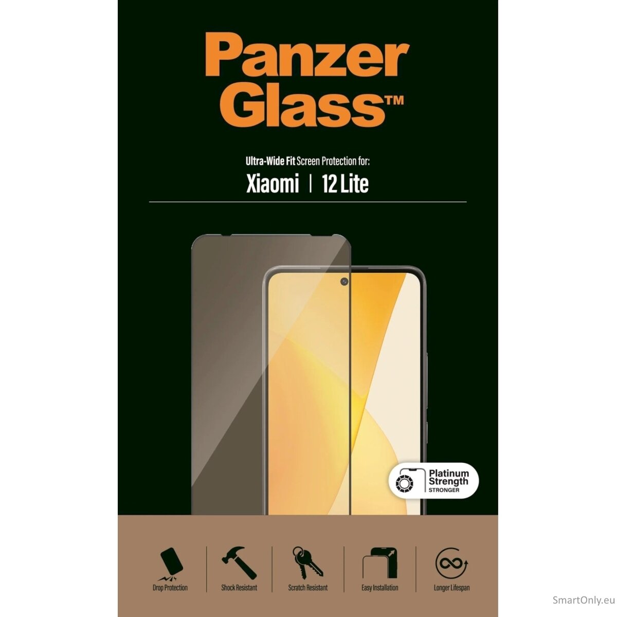 PanzerGlass Screen protector, Xiaomi, 12 Lite, Case friendly 1 PanzerGlass Screen protector, Xiaomi, 12 Lite, Case friendly 1