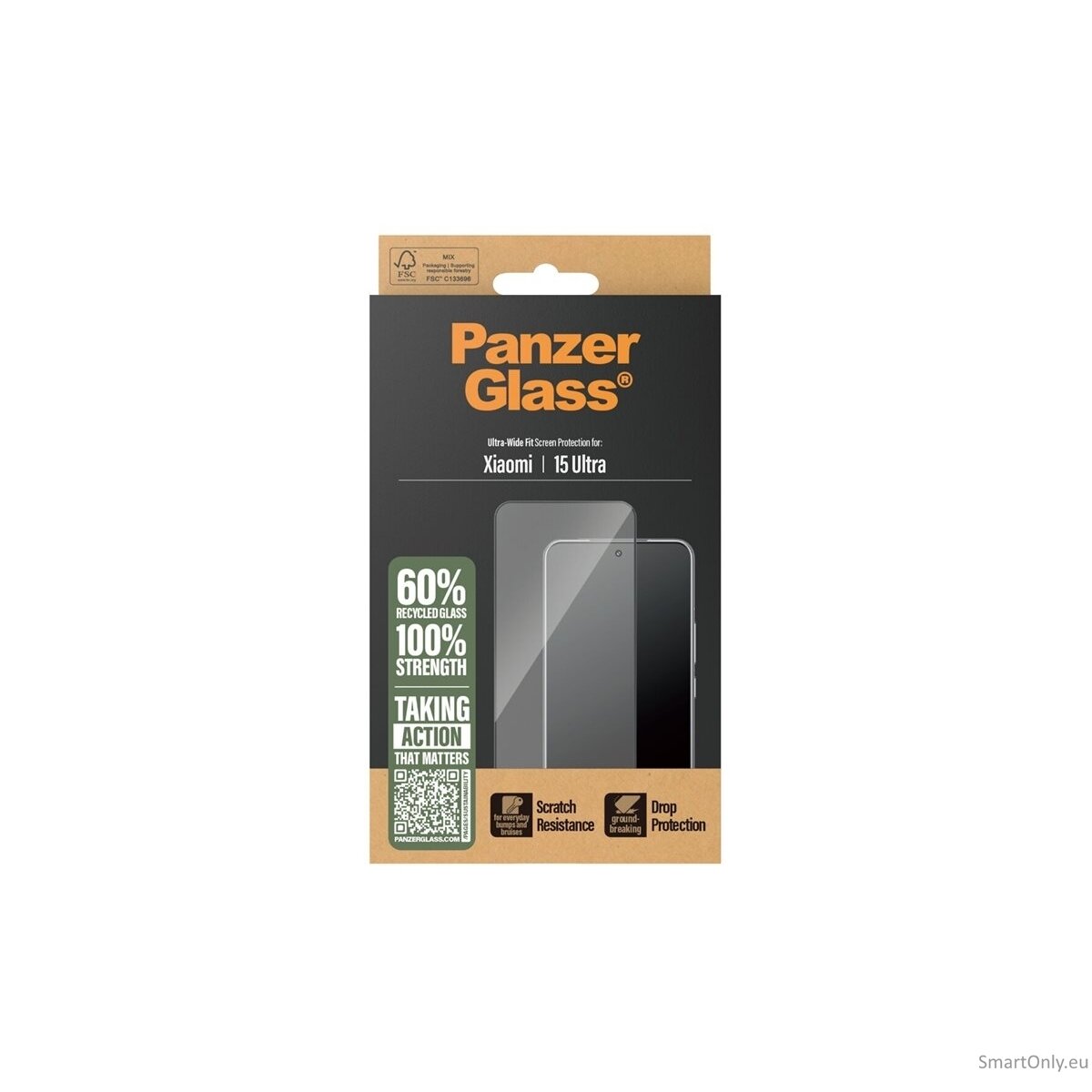 PanzerGlass Screen Protector Xiaomi 15 Ultra|Ultra-Wide Fit 6 PanzerGlass Screen Protector Xiaomi 15 Ultra|Ultra-Wide Fit 6