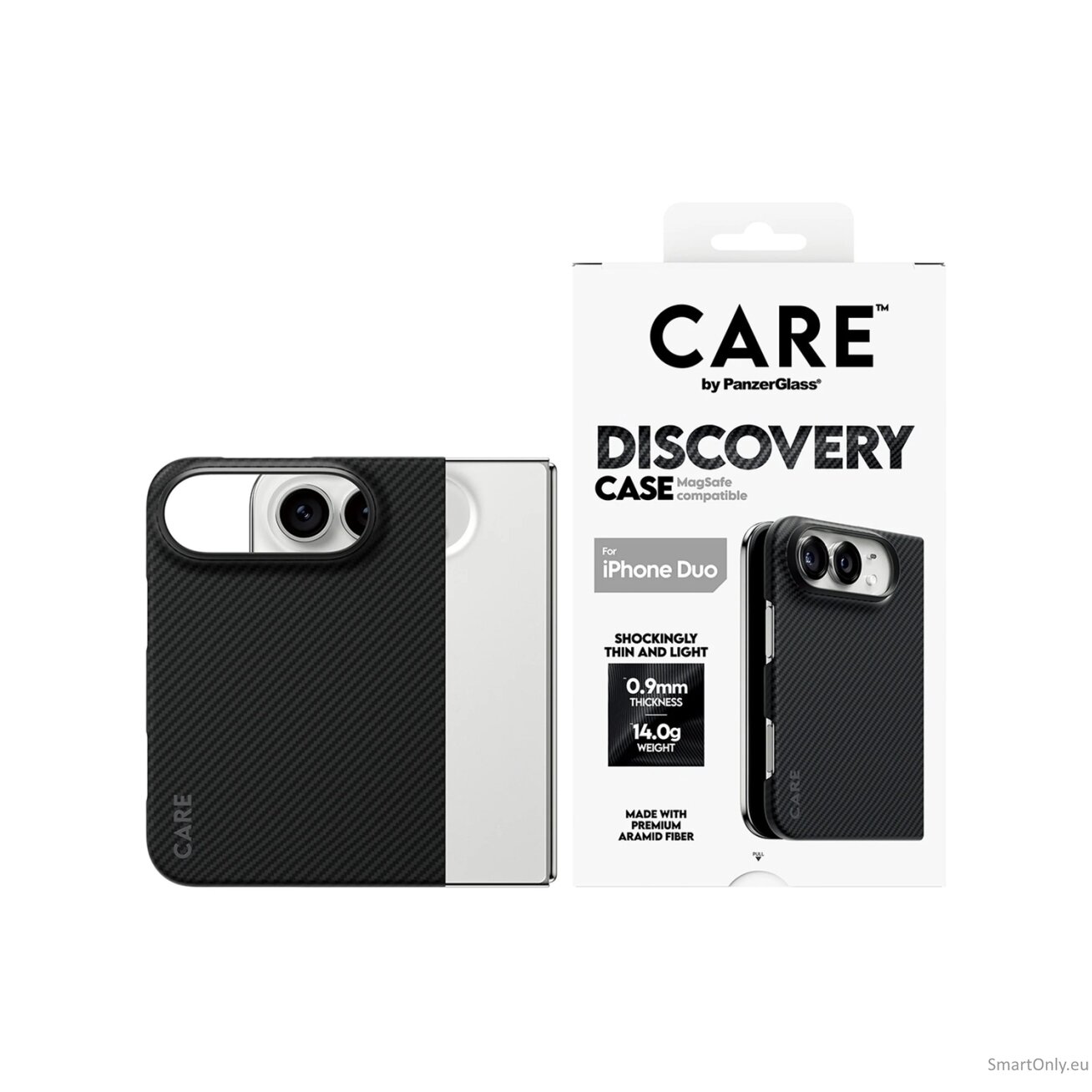 PanzerGlass Discovery Case | Back cover | Apple | iPhone 2026 Fold | Recycled plastic | Black 4 PanzerGlass Discovery Case | Back cover | Apple | iPhone 2026 Fold | Recycled plastic | Black 4