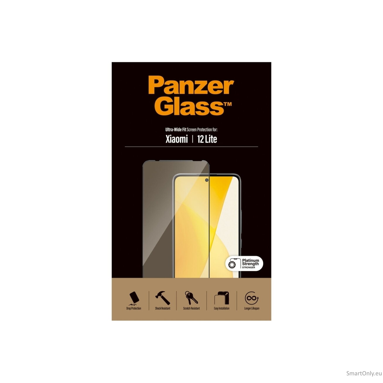 PanzerGlass Screen protector, Xiaomi, 12 Lite, Case friendly 9 PanzerGlass Screen protector, Xiaomi, 12 Lite, Case friendly 9
