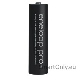 Panasonic Eneloop Pro AA 2500mAh 4BL įkraunamos baterijos 4 vnt. 1 Panasonic Eneloop Pro AA 2500mAh 4BL įkraunamos baterijos 4 vnt. 1