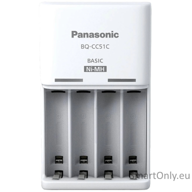 Panasonic Battery Charger ENELOOP BQ-CC51E AA/AAA, 10 hours