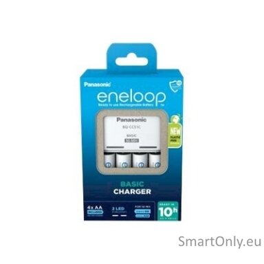 Panasonic Battery Charger ENELOOP K-KJ51MCD40E AA/AAA, 10 hours