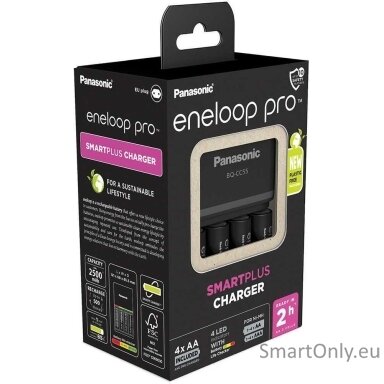 Panasonic Battery Charger ENELOOP Pro K-KJ55HCD40E AA/AAA, 2 hours