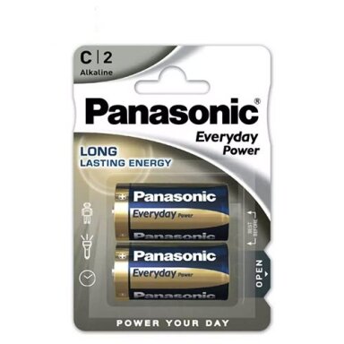 panasonic-c-lr14eps-everyday-baterijos-2-vnt panasonic-c-lr14eps-everyday-baterijos-2-vnt