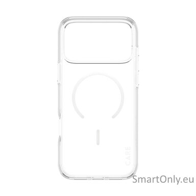 PanzerGlass Flagship Case | Back cover | Apple | iPhone 17 Pro Max | Recycled plastic | Transparent | Urban Explorer w. White MagSafe