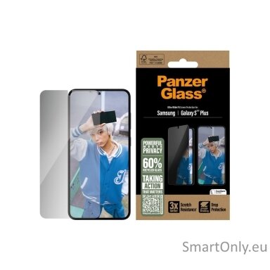 PanzerGlass Privacy Screen Protector Samsung Galaxy S25 Plus | Ultra-Wide Fit | PanzerGlass PanzerGlass Privacy Screen Protector Samsung Galaxy S25 Plus | Ultra-Wide Fit | PanzerGlass