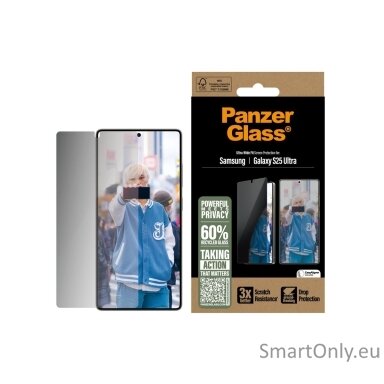 PanzerGlass Privacy Screen Protector Samsung Galaxy S25 Ultra | Ultra-Wide Fit | PanzerGlass PanzerGlass Privacy Screen Protector Samsung Galaxy S25 Ultra | Ultra-Wide Fit | PanzerGlass