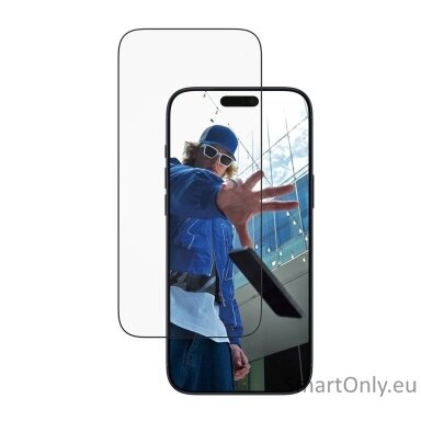 PanzerGlass Screen protector | Apple | iPhone 17 Pro Max | Glass | Transparent | Ultra-Wide Fit w. EasyAligner